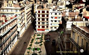 Oran - Place des Victoires - 1953